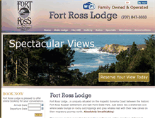 Tablet Screenshot of fortrosslodge.com